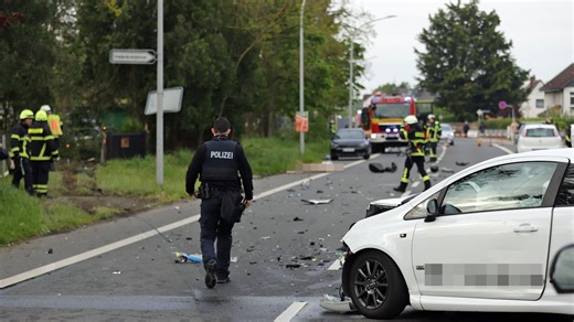 Tödlicher Unfall bei Einsatzfahrt in Ginsheim: Polizeistreife kollidiert mit Rollerfahrer