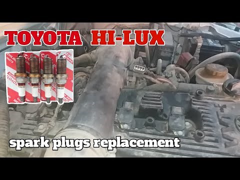 Toyota hilux spark plugs change