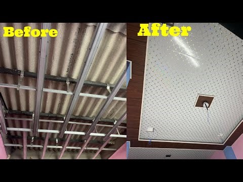 PVC False Ceiling For Bedroom ✅ । PVC False Ceiling Price in Mumbai । PVC Ceiling 2026