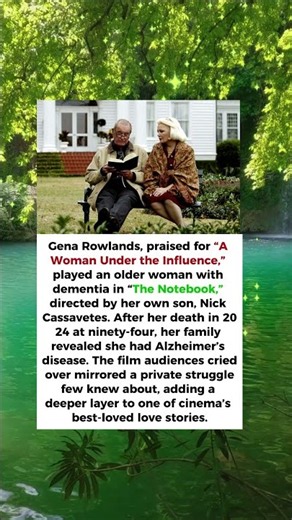 She Played Dementia on Screen Before Facing It in Real Life #hollywood #story
