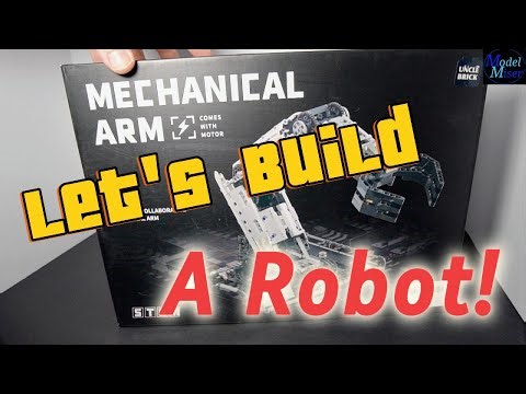 Let's Build A Robot. Remote Control Arm By Uncle Brick. Brick Build.