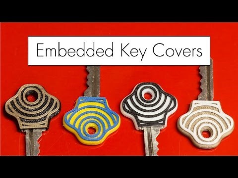3D Printing Embedded Key Covers