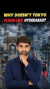 Typhoons వచ్చినా Tokyo ఎందుకు Flood అవ్వదు? #ismartshiva #hyderabadfloods #shorts