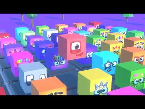 Numberblocks Cubes Math Adventure | Pre Nursery Learning Videos & Toddler Numbers 1-100 🎨✨