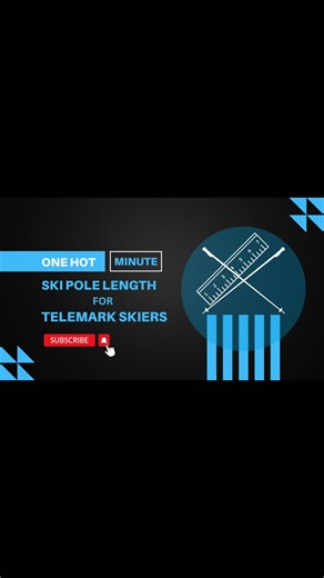 Freeheel Life | One Hot Minute | How to Choose Your Ski Pole Length for Telemark Skiers Finding the Right Ski Pole Length for Telemark Skiing Determining... | Instagram