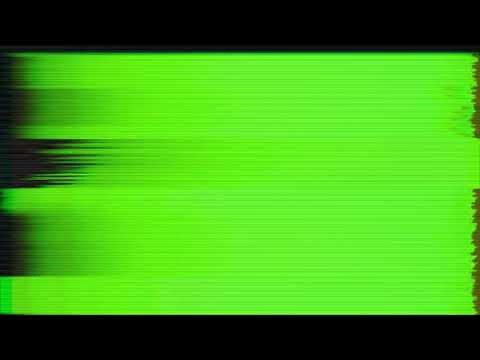 Effect green screen glitch