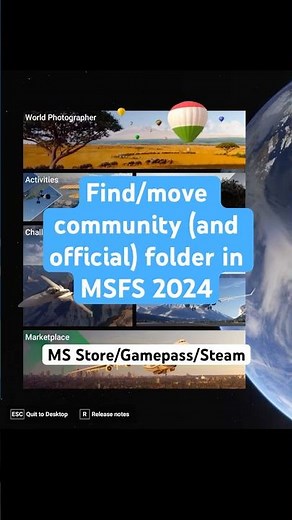 How to find or move your community folder in Microsoft Flight Simulator 2024 #msfs2024 #msfs24