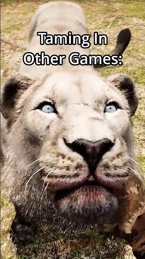 Taming In ARK vs Other Games #arkascended #arksurvivalascended #arksurvivalevolved #gaming