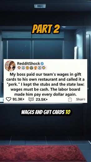 Boss Paid Wages in Restaurant Gift Cards — Labor Board Wins
