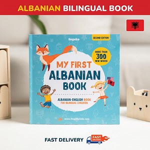 My First Albanian Book Albanian Books for Kids Gift Albanian Alphabet Albanian Language English Bilingual Book Albanian Teacher Homeschool - Etsy