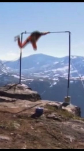 4M views · 53K reactions | Gymnastics stunt gone wrong 勞 Richard Henriksen performed this crazy stunt in 2012 that became engrained in every gymnast's mind #gymnast #gymnastics #stunt #basejump #fail #fails #skydiving #extremesports #extreme #norway #XGames #xtreme #olympics | Ian Gunther | Facebook