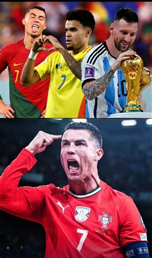 Ronaldo dan Messi Berpotensi Saling Berhadapan di Piala Dunia 2026 #ronaldo #messi #worldcup