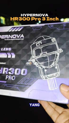Hypernova HR300 Pro, biled 3 inch dana pelajar #biled #biledprojector #hypernova #modified #shorts