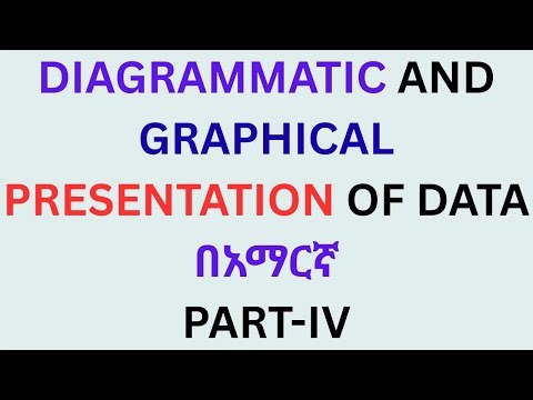 Diagrammatic and Graphic Presentation of Data በአማርኛ Part-IV/Data collection and presentation/#data
