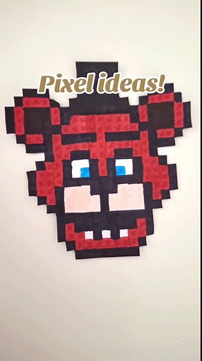 New Pixel Ideas with Freddy Fazbear
