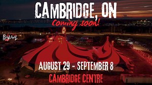 Modern, Horrifying, Sexy🔥 Cambridge, ON | Aug 29 - Sept 8 | Cambridge Centre! PLEASE, Get Your Tickets ASAP to avoid a sold out show. Our Paranormal Cirque Performance is for MATURE AUDIENCES ONLY!! *Rated R* for Adult content, language, and disturbing nature, which may not be suitable for all audience members. *Under 13 is not permitted. 13 May attend with an adult 21 with a valid photo ID. *Strobe lights are used during the performance* *Accessible seating is available by calling 941-704-8572