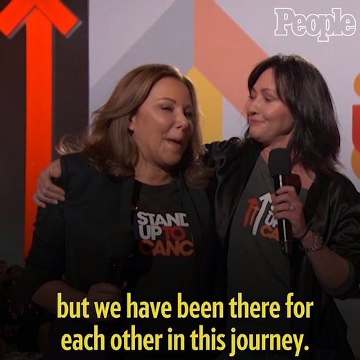 95K views · 735 reactions | Shannen Doherty got emotional as she spoke out about her and her friend's history with cancer at the 2018 #StandUpToCancer telecast. ❤️ | People | Facebook