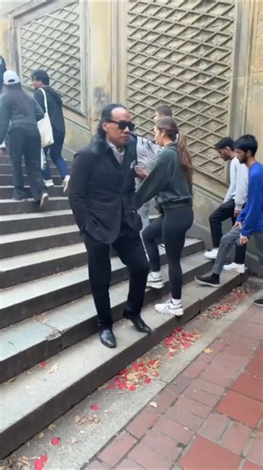 Who Is Actually Walking Backward?