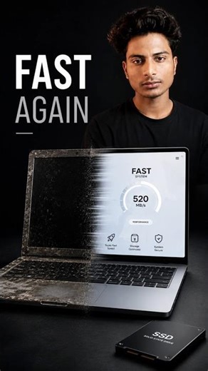 DAY 240 OLD Laptop FAST Again ⚡ SSD Upgrade Magic