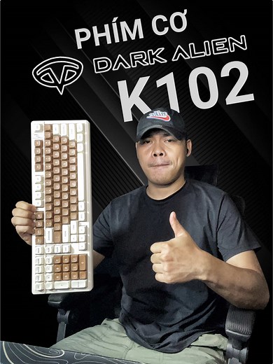 Phím Cơ Dark Alien K102: Tăng Tốc Desk Setup
