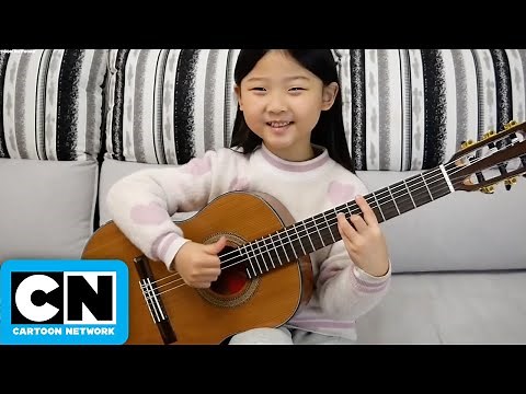 6-Year-Old Plays Island Song | Adventure Time | Cartoon Network