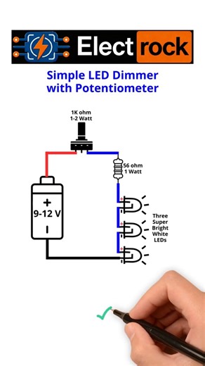 Can You Control LED Brightness with 1 Knob 💡🎚️ Try This!