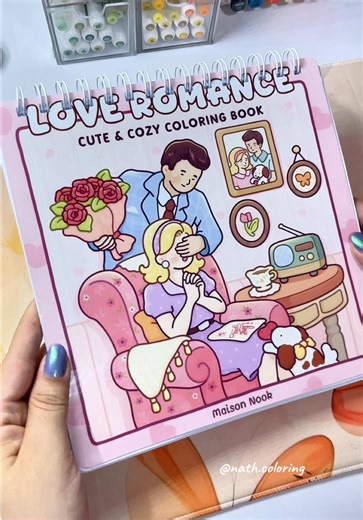 Love romance 💐💍 @Personalize_com_angel #coloringbook #fy #coloring #tutorial #viralvideo