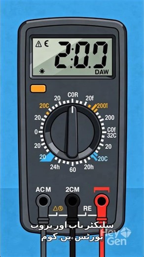 Use of Multimeter 😍 #machine #electroniccomponent #accircuits #electricalindia