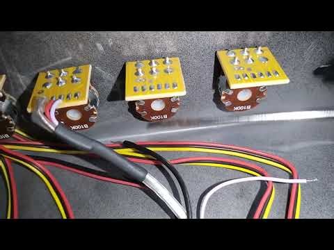 Volume control PCB V1/V2. Connection details video