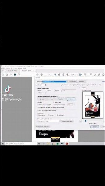 Cómo imprimir un folleto sin tener que editar⚠️