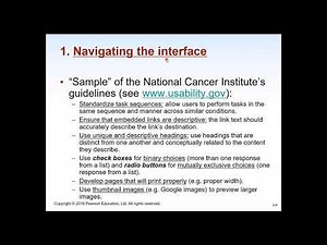 CS464 Human Computer Interaction - Chapter 3 Guidelines, Principles, and Theories