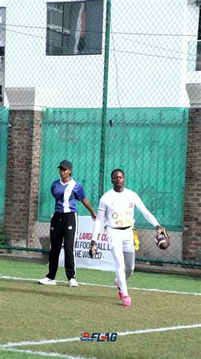Fastest touchdown ever 🏈😎 #showtimeflagfootball #flagfootball #flagfootballgame