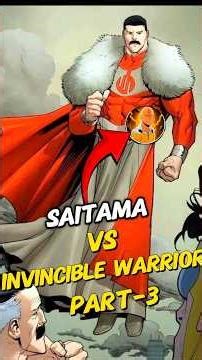 🚀 Invincible Mark vs Saitama part-3 💀 कौन है असली Strongest? 🔥#shorts #saitama #invincible