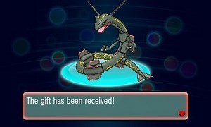 Shiny Rayquaza available in North America for Alpha Sapphire, Omega Ruby