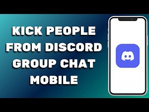 How To Kick Out People From Discord Group Chat Mobile (Easy Guide)