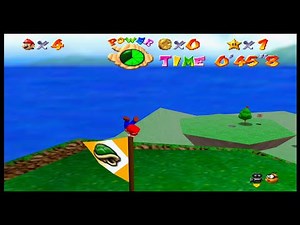 Super Mario 64 | gopher64 (N64) Gameplay 4K