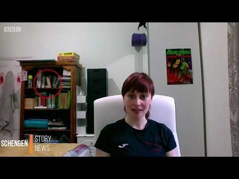 BBC Wales guest goes viral after leaving VERY explicit object on the shelf