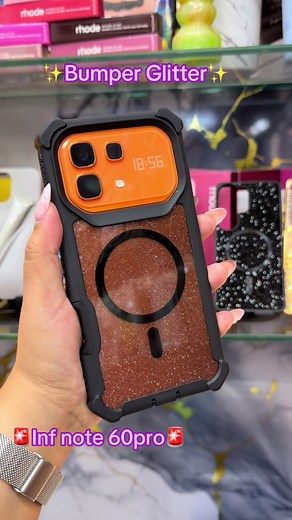 Bumper MagSafe 360º Glitter para Infinix Note 60 Pro