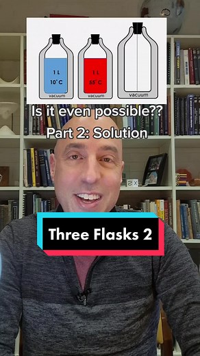 Physics Math Puzzle: Three Flasks 2 Solution