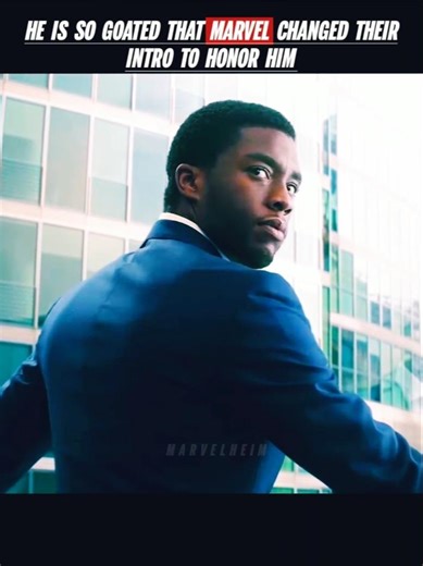 Marvel Change their intro to Honor king T Challa. Wakanda Forever♾️.#mcu#shorts#marvel #blackpanther
