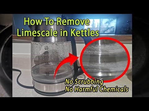 How to Clean a Kettle and Remove Limescale (No Scrubbing or Harmful Chemicals) | Quick & Easy Method