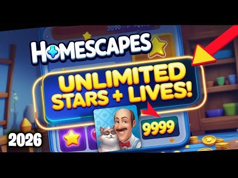 Homescapes Hack 2026 Step by Step – Unlimited Coins and Stars Tutorial (MUST SEE)