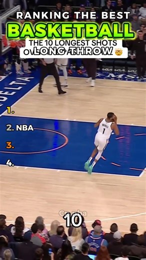 The Best BASKETBALL LONG THROW!
