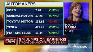 General Motors CEO on third-quarter earnings, rise in demand for trucks and more