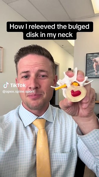 How I Relieved a Bulged Disc in My Neck — Cervical Unloading & Chin Tucks