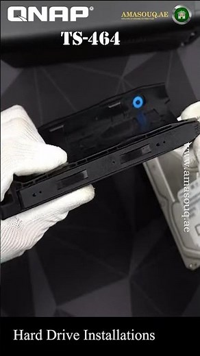How to install Hard Drive on QNAP TS 464