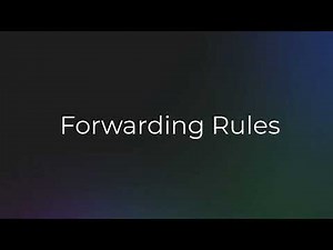 Rewrite and Forwarding Rules