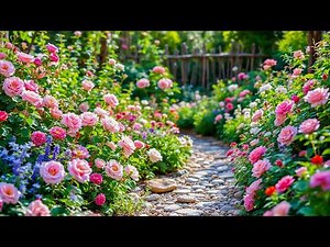 A Peaceful Garden Tour Through A Hidden Rose Paradise Full Of Color And Calm