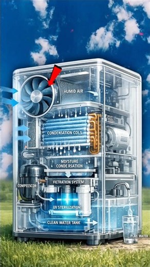 This Machine Makes Water Out of Air! 😨