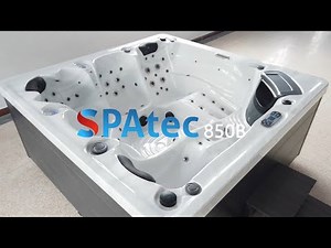 Jacuzzi Spa d'extérieur Spatec 850B blanc